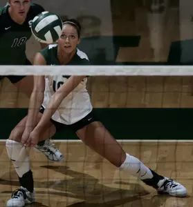 Ashley Schatzle tallied 19 kills and nine digs versus Indiana.