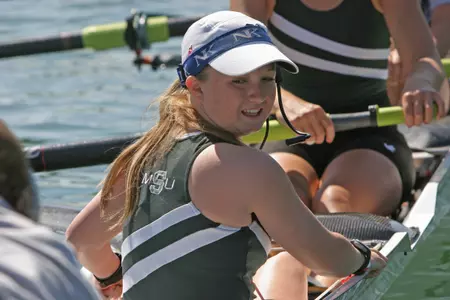 Spartan coxswain Katie Bitz