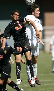 Freshman Spencer Thompson netted the game-winner in the 64th minute of MSU's 1-0 win over No. 3 Notre Dame