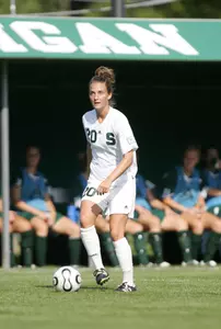 Senior Lauren Astry and the Spartans lost, 2-0, Friday at Penn State