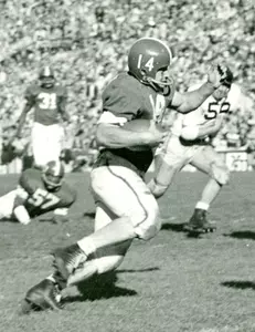 All-American Walt Kowalczyk rushed for 545 yards and nine TDs in 1957, helping the Spartans to an 8-1 record and a share of the National Championship.