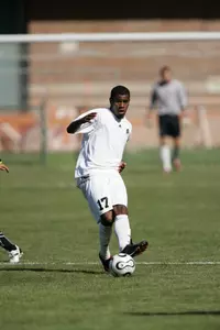 Senior Rauwshan McKenzie scored his second goal of the season in the first half of MSU's 2-1 win over Oakland