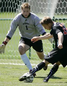 Senior Chris Austin captured his first career Big Ten Defensive Player of the Week award after a 3-0 shutout at Wisconsin