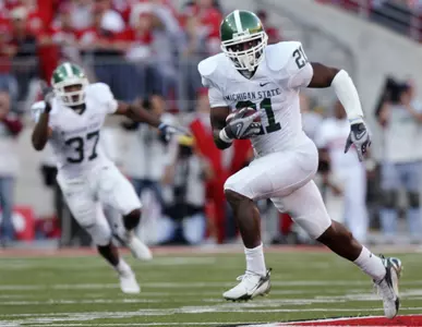 Otis Wiley ran back an interception 54 yards for a touchdown at Ohio State on Saturday afternoon.