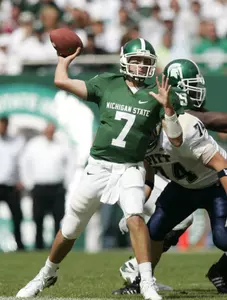 Brian Hoyer threw for a season-best 323 yards last week at Wisconsin.