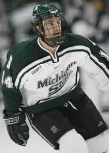 Senior Zak McClellan scored both in the game and in the shootout for the White team