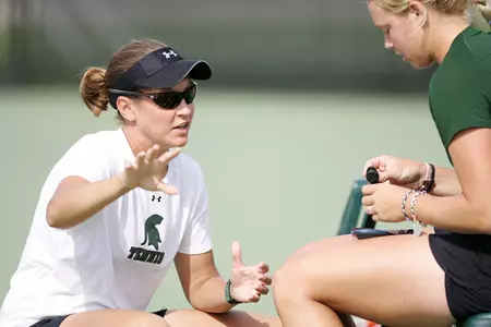 Head coach Erica Perkins
