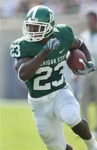 In Big Ten games, Javon Ringer leads the league in rushing, averaging 137.0 yards per game.