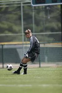 Senior Nicole Galas will mind the net one final time as a Spartan when MSU travels to Michigan Friday night