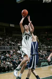 Allyssa DeHaan scored a season-high 23 points in Thursday's win over Kansas State.