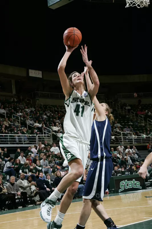 Allyssa DeHaan scored a season-high 23 points in Thursday's win over Kansas State.