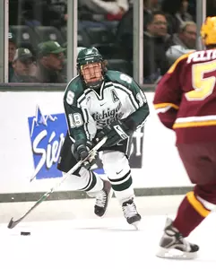 Chris Mueller scored a third-period tally against Minnesota.