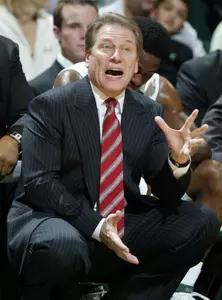 Tom Izzo will lead the Spartans against San Jose State on Wednesday.