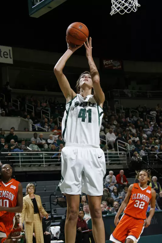 Allyssa DeHaan is now on three national player of the year watch lists: the Naismith, the Wade and the Wooden.