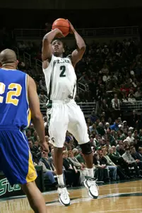 Raymar Morgan and the Spartans will battle Texas in the Spartan Clash at The Palace of Auburn Hills.