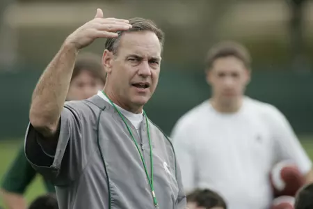 Coach Dantonio and the Spartans held their fifth practice in Orlando Wednesday afternoon.