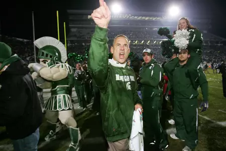 In his first season as head coach, Mark Dantonio has restored the pride and tradition of Spartan football.