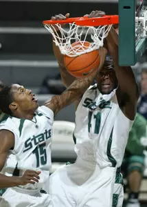The Spartans play at Bradley on Tuesday night.