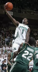 The Spartans play BYU in Salt Lake City on Saturday.