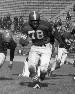 Don Coleman became the first Spartan football player ever to have his jersey retired (No. 78).