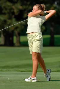 Junior Sara Brown tied for a Spartan-best 2-over-par 73 in the final round of the Northrop Grumman Regional Challenge.