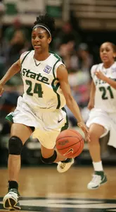 Senior guard Rene Haynes has led the Spartans to a 46-3 record in her career when she scores in double figures.