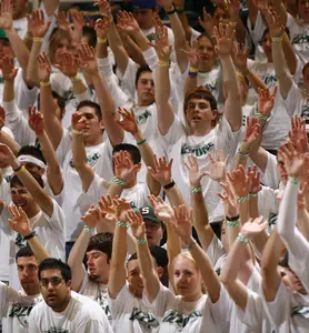 Fans are encouraged to wear white to MSU's final four home games.
