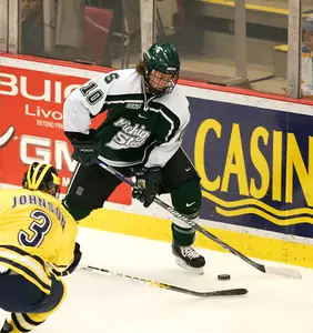 Tim Kennedy scored his sixth career goal against the Wolverines Friday.