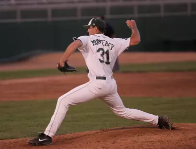 Mike Monterey collected his third save of the season Wednesday afternoon at Bowling Green.