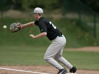 First baseman Evan Friedland went 3-for-3 against Saint Joseph's Sunday night in Lakeland.