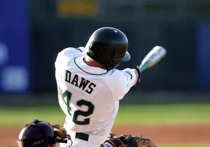 E.J. Daws went 3-for-4 Thursday night against South Florida.