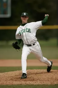 Junior left-hander Jon Kibler threw a three-hit, complete game in MSU's 4-1 victory over Penn State Sunday afternoon at Kobs Field.