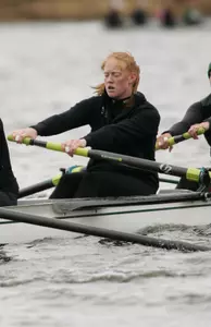 Freshman Emily Regan helped the second varsity to victory over Yale and Radcliffe.