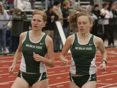 Nicole Bush earned Second-Team All-Big Ten honors after a second-place finish in the 3,000-meter steeplechase.