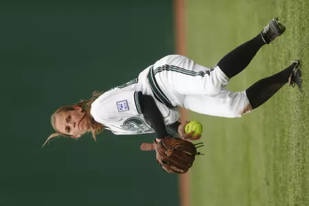 Nikki Nicosia scored the lone MSU run on Sunday.
