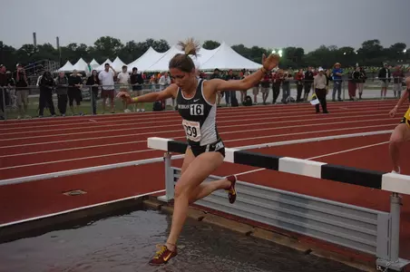 Sarah Price will compete in the 3,000-meter steeplechase.