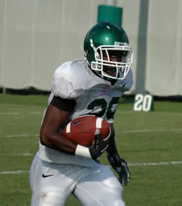 Cornerback Chris L. Rucker is one of seven true freshmen listed on MSU's depth chart for the season opener against UAB.