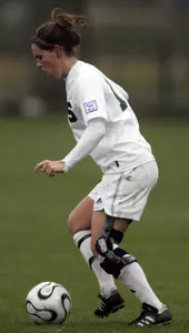 Senior Taryn Lee notched her first assist of the year in MSU's tie against Bowling Green