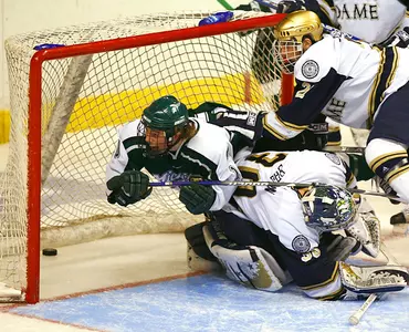 Tim Kennedy scored the game-winner against the Irish last year to send MSU to the Frozen Four
