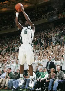 Michigan State plays at Iowa on Saturday night.