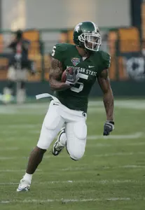 Devin Thomas had a school-record 79 receptions for 1,260 yards and eight TDs in 2007. Thomas also returned 39 kickoffs for a Big Ten record 1,135 yards.