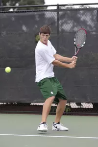 Clark Richardson picked up wins in singles and doubles