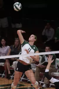 Becca Zlabis led the Spartans with 12 kills.