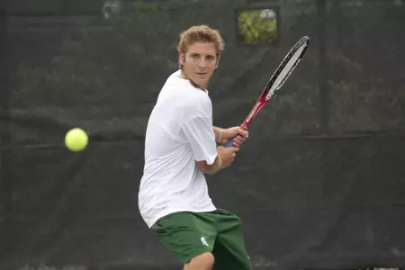 Austin Brooks won in singles play