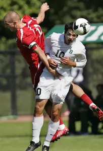 Doug DeMartin leads the Big Ten with a career-high 13 goals this season.