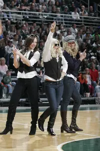 The 2008-09 basketball season began tonight with Midnight Madness at the Breslin Center.