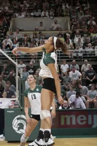 Vineece Verdun and the Spartans will look to improve to 4-0 in Big Ten play for the first time since 1996
