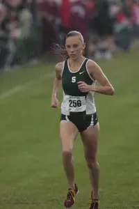 Nicole Bush and the Spartans will compete on Sunday at the Big Ten Championships.