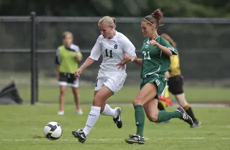 Laura Heyboer scored her 19th goal of the season on Friday against Michigan.