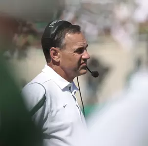 Coach Dantonio and the Spartans are on a five-game winning streak.